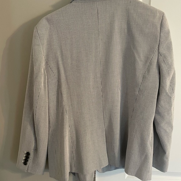 Seersucker suit - lightweight Gray stripe - Picture 9 of 12